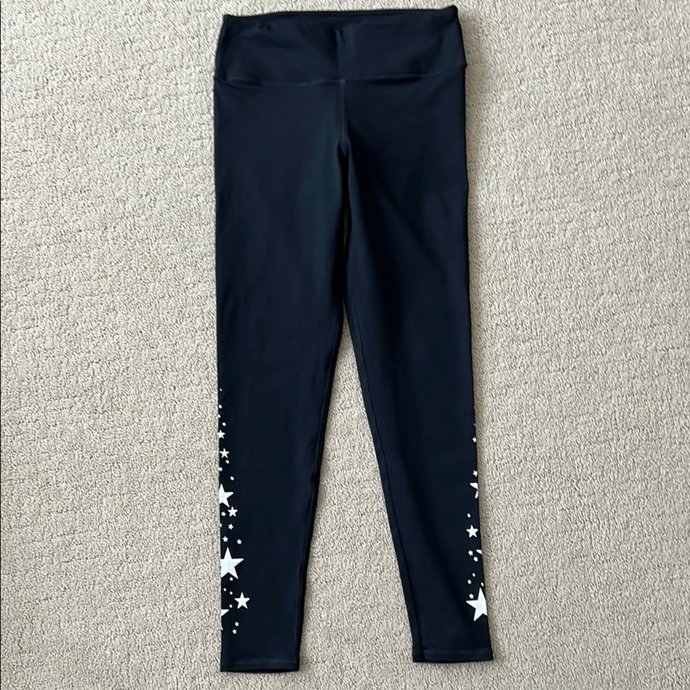 Mono B Black Star Pattern Leggings